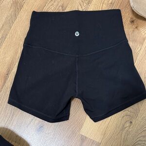 lululemon Align 4” Biker Short Black High-Waisted